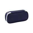 thumbnail image 2 of Clearance! Solid Color Pencil Case - Large Pencil Pouch with Multi-Sections, Sturdy Oxford Bag for Everyday Carry,Navy, 2 of 4