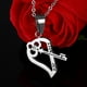 thumbnail image 4 of Collar Colgante Levantamiento De Pesas ejercicio Gimnasio Joyería Acero Inoxidable Para Motoristas Plata, 4 of 8