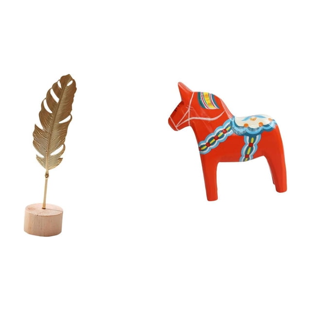 Escultura de metal nórdica en forma de hoja y figura sueca, adorno abstracto creativo para mesa, estantería, armario de entrada, decoración del hogar.