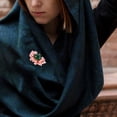 thumbnail image 4 of Houderco Metálico Floral Begonia Para Mujer Con Para En Y Ocasiones, 4 of 7