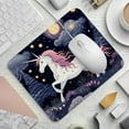 thumbnail image 2 of Unicorn Square Gaming Mousepad Desk Mat Non-Slip Rubber Bottom Printed 8.3x9.8 Inch Suitable for Office and Gaming, 2 of 6