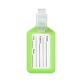thumbnail image 1 of BKER 1 Pcs Luggage Tags 3.4x1.9 Inches Plastic Luggage Identifiers With Lanyard Name Tags Travel Accessories Waterproof ID Tags Multi Color Airplane Suitcase Labels, 1 of 6