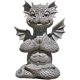 thumbnail image 1 of Estatua de dragón meditado para jardín Escultura Estatua Figura Adornos de resina para coleccionar en el jardín Decoración de jardín al aire libre Estatua de resina Dragón meditado, 1 of 4