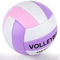 thumbnail image 4 of Sawowkuya para voleibol, color rosa y morado, oficial, talla 5, con zapato, 4 of 7