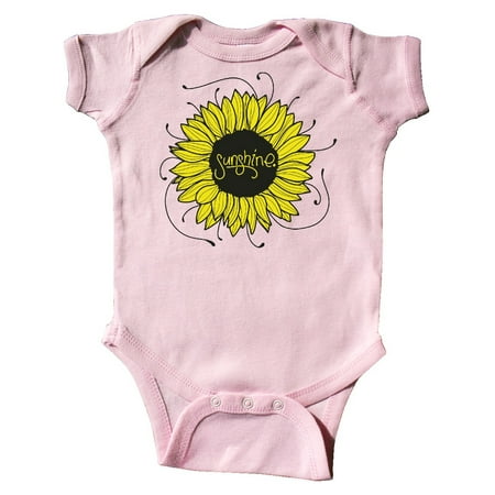 

Inktastic Sunshine featuring a Yellow Sunflower Gift Baby Boy or Baby Girl Bodysuit