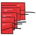 thumbnail image 4 of Transemion Convenient Wrench Tool Roll Up Pouch With Multi-pocket Storage Heavy Duty red 10 pack 1Set, 4 of 6