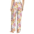 thumbnail image 3 of Fotbe Colorful Floral Women's Pajama Pants,Sleepwear Pants,Pj Bottoms Drawstring And Pockets-Small, 3 of 9