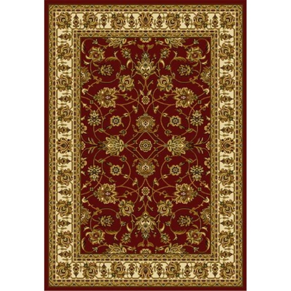United Weavers Essence Annabel Border Woven Polypropylene Runner Rug, 1'10" x 7'2"
