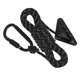 thumbnail image 2 of Cuerda reflectante para tienda de campaña, 5 mm de grosor, con tensor y cuerda cortavientos. Negro, 2 of 9