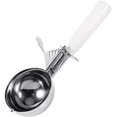 thumbnail image 1 of Cuchara de helado de acero inoxidable blanca, utensilio de cocina para frutas y verduras, café Sincero Electrónica, 1 of 5