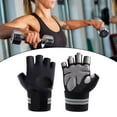 thumbnail image 6 of harayaa Workout Gloves Comfortable Sports Training Mitts for Summer Bicycling Riding M, 6 of 9