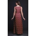 thumbnail image 3 of Bimba Robe Longue Maxi à Imprimé Floral pour Femmes, Tenue de Villégiature, Robe de Soirée - Xxx-Grand, 3 of 5