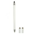 thumbnail image 5 of Lápiz óptico negro Lápiz capacitivo de posicionamiento preciso multifuncional 4 en 1 con 2 puntas de fibra para tabletas de teléfonos móviles Blanco, 5 of 5