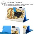 thumbnail image 4 of Fire HD 8 Case (2018/2017/2016, 8th/7th/6th Generation), Allytech Slim Folio Kickstand Auto Sleep Wake Magnetic Closure Cards Pocket Wallet Case Cover for Amazon Kindle Fire HD 8, Black Cat, 4 of 8