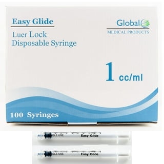 Producer's Pride Luer Lock Disposable Syringes, 60cc, 2-Pack at