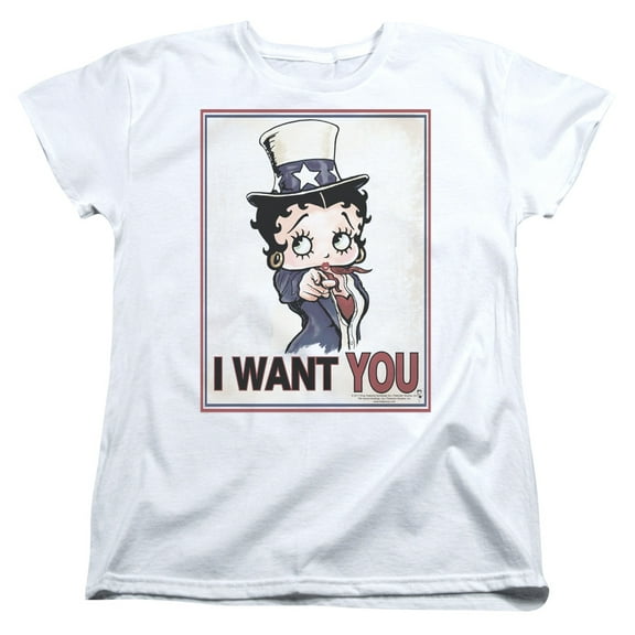 Betty Boop - Auntie Boop - Women's Short Sleeve Shirt - XX-Large