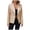 507_Beige, variant on Fall Coats for Graceful Ladies Fashion, Double Breasted Buttons Leather Long Sleeve Coat Style Leather Jacket Women, Womens Winter Tops