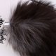 thumbnail image 4 of black Faux Animal Tail Keychain Fluffy Faux Fur Tail Pendant Long Tail Charms Keyring Holder for Handbag Backpack, 4 of 5