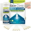 Skin Clinic FREEZE 'n CLEAR™ Advanced Wart Remover, Tough on Warts, Gentle on Skin, (12 Applicators)