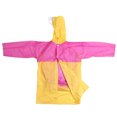 thumbnail image 3 of Mochila escolar unisex para niños y conjunto impermeable de PVC impermeable, diseño moderno para aventuras al aire libre, color amarillo y rojo, 3 of 8