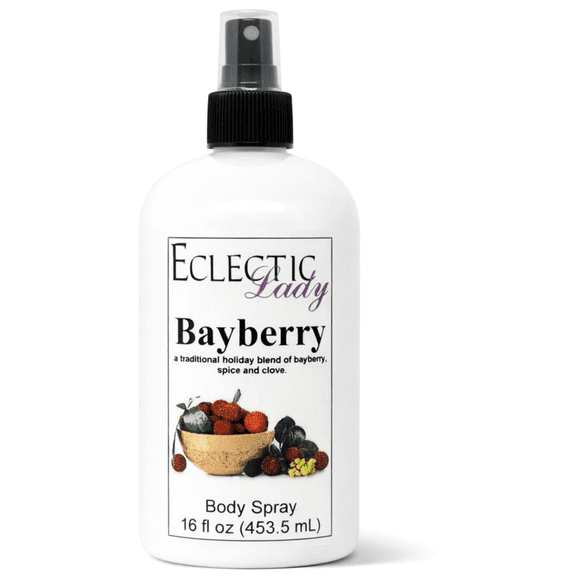 Bayberry Body Spray, Eclectic Lady, Hydrating Mist, Unisex, 16 oz