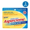 (2 Pack) Aspercreme Maximum Strength Lidocaine Pain Relieving Creme (2 pack)