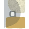 thumbnail image 2 of Urban Epiphany 25x32 Gold Ornate Wood Framed with Double Matting Museum Art Print Titled - Mid Century Flora Tones Yellow Grey 5, 2 of 4