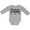 AC-Heather Grey, variant on Inktastic Cheerleader in Training Boys or Girls Long Sleeve Baby Bodysuit