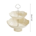 thumbnail image 3 of Versatile Double Layer Fruit Plate Fashion Fruit Organizers Practical Food Tray, 3 of 21