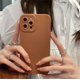 thumbnail image 1 of Para iPhone 14 Pro Max Apple 12 Funda para teléfono móvil 11 Silicona de color sólido XS Protección para los ojos 8 Plus Funda blanda a prueba de caídas 7, 1 of 6