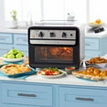 thumbnail image 2 of Restored Curtis Stone Dura-Electric 1700-Watt 22L Air Fryer Oven w/Rotisserie Model 698-469 (Refurbished), 2 of 6