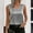 Gray, variant on Vinsonshop Satin Tank Tops for Women Silk Tank Tops for Women Satin Tops for Women Dressy Tank Tops for Women Sleeveless Tops for Women Casual Summer Tops for Women Womens Summer Tops Black L
