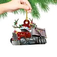 thumbnail image 3 of Hot6sl Ofertas Del Día Pieza de Adornos Navideños Colgantes, Decoración, Regalo, Producto Personalizado, Camión de Bomberos de Hierro Familiar, Excavadora, Colgante de Excavadora, 3 of 5