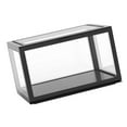 thumbnail image 3 of Vitrina organizadora de figuras de escritorio para muñecas, de acrílico, de alta transparencia, sellada y a prueba de polvo, color negro, 3 of 12