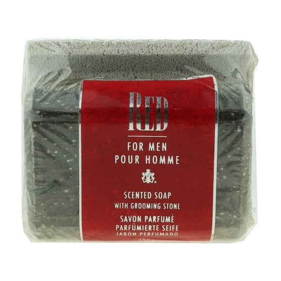Giorgio Beverly Hills 'Red' Soap With Grooming Stone 5oz/150g New