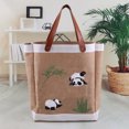 thumbnail image 4 of Pegatinas de tela bordadas con forma de panda, estilo Na, con forma de abanico de cola de gato, accesorios de mediados de otoño, pegatinas de tela de estilo chino de dibujos animados,, 4 of 6