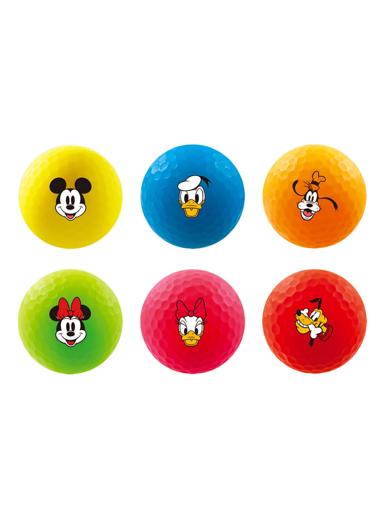 Volvik Vimat Disney Iconic Character Golf Balls 6-Pack Set, Mickey & Friends