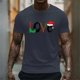 thumbnail image 1 of Camiseta divertida con estampado de letras navideñas para hombre, tendencia Hip Hop, camisetas de manga corta Harajuku, camisetas informales con cuello redondo, ropa de Navidad a la moda, 1 of 4
