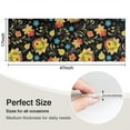 thumbnail image 5 of Pioneer Flower Floral Print Pattern Kitchen Rug Mat,Kitchen Runner Rugs Non Skid Washable,Decorative Kitchen Floor Mats for Kitchen,Sink,Laundry,17"X47", 5 of 5