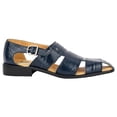 thumbnail image 5 of LIBERTYZENO Mens Outdoor Sport Fisherman Sandal Shoe Navy 9, 5 of 7