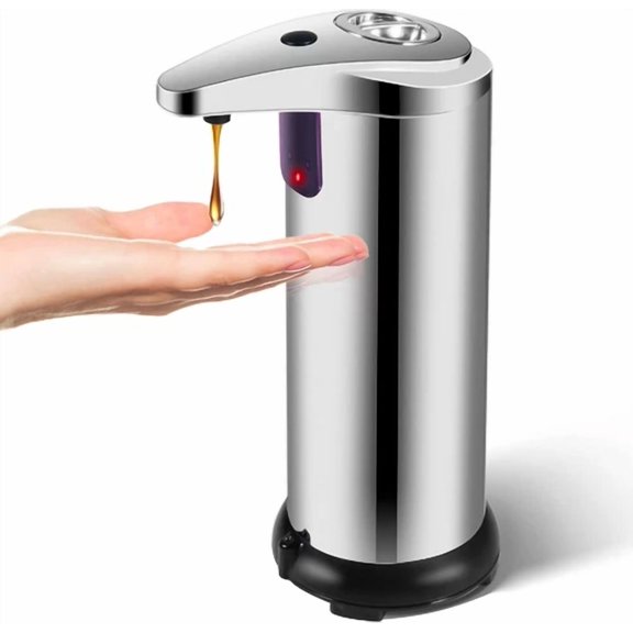 280Ml Stainless Auto Handsfree Sensor Touchless Soap Dispenser Kitchen Bathroom