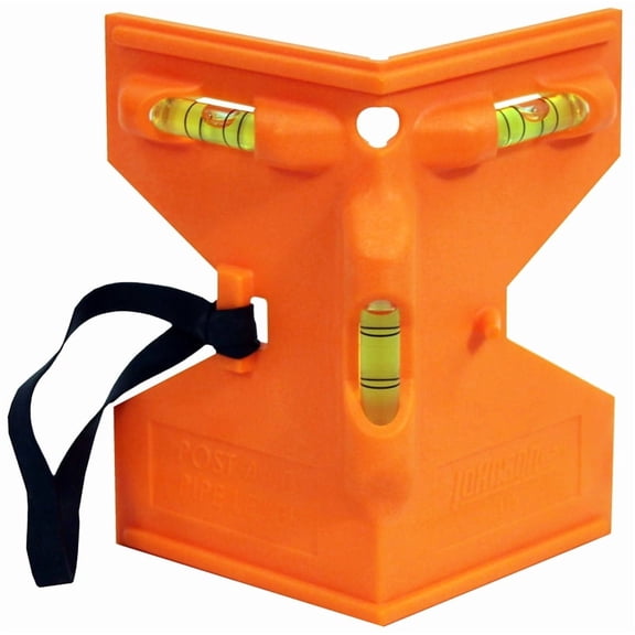 Johnson Fishing Post Level 175-O GloOrange - Durable Plastic, 3 Vials - 1 Piece, Orange