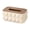 Beige, variant on Black Personalized Large Capacity Desktop Tissue Box Plastic With Wooden Lid For Living Room Napkin Storage