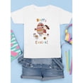thumbnail image 3 of Happy Easter! Girl T-Shirt Juniors -Image by Shutterstock,  x-Large, 3 of 4