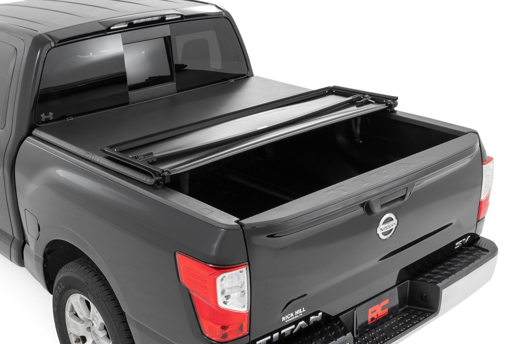 Rough Country Soft Tri-Fold for 2017-2024 Nissan Titan | 5'7" - 41816555A