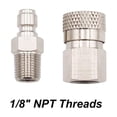 thumbnail image 3 of High Pressure 8mm Quick Connect Release Disconnect Coupler Fitting Male Female, 3 of 10