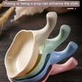 thumbnail image 3 of 4pcs Small Sauce Dishes 1 Oz Plates Serving Saucers Bowl with Handle, Wheat Straw Plastic Seasoning Dish Dinnerware Set for Kitchen Home, 3 of 5