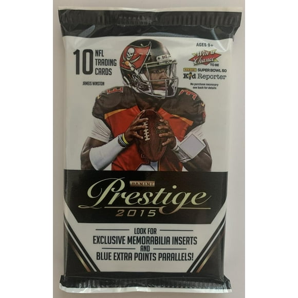 2015 Panini Prestige Football NFL Pack - 10 Cards Per Pack