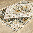 thumbnail image 5 of Oriental Weavers Alfresco Area Rug 28407 Traditional Ivory Petals Vines 5' x 8' Rectangle, 5 of 5