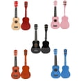 thumbnail image 3 of Graflsoa 21-Inch Solid Wood Ukulele Kit with Accessories, Pink - Perfect for Beginners, Kids & Adults, Lightweight & Portable, Eco-Friendly Craftsmanship, 3 of 6
